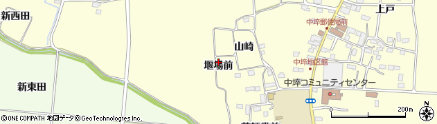 宮城県遠田郡美里町中埣堰場前周辺の地図