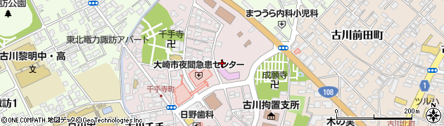 道の駅おおさき周辺の地図