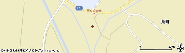 宮城県大崎市田尻大沢（新中江）周辺の地図