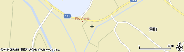 宮城県大崎市田尻大沢八幡下周辺の地図