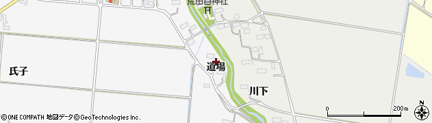 宮城県大崎市古川保柳（道場）周辺の地図