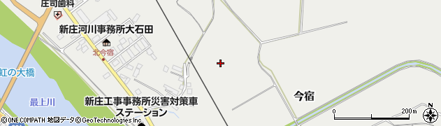 山形県大石田町（北村山郡）今宿周辺の地図