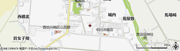 宮城県大崎市古川保柳（城内）周辺の地図