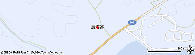 宮城県石巻市北上町十三浜（長塩谷）周辺の地図