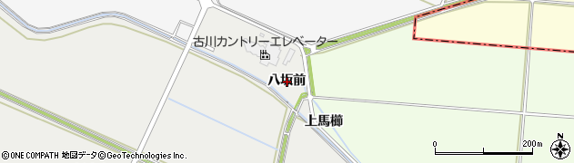 宮城県大崎市古川上埣八坂前周辺の地図