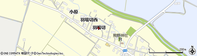 宮城県大崎市古川渋井（羽場切）周辺の地図