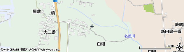 宮城県加美町（加美郡）菜切谷（滝川）周辺の地図
