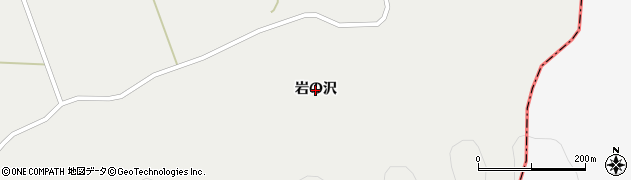宮城県石巻市桃生町永井（岩の沢）周辺の地図