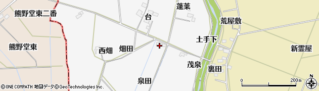 宮城県大崎市古川耳取周辺の地図