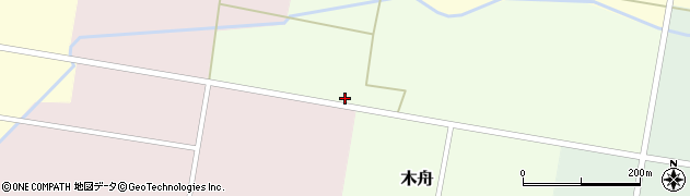 宮城県加美町（加美郡）木舟（石塚道北）周辺の地図