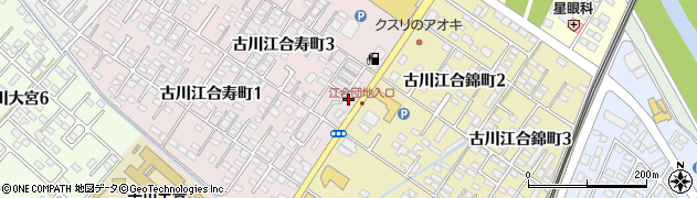 つつみ屋古川店周辺の地図