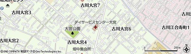 大崎市社会福祉協議会 古川福寿館デイサービスセンター周辺の地図