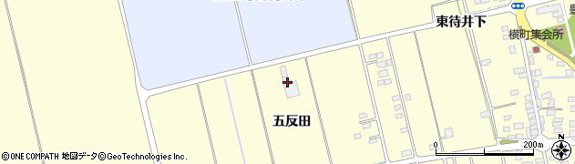 宮城県登米市豊里町五反田62周辺の地図