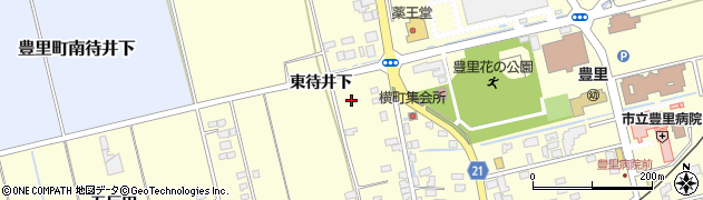 宮城県登米市豊里町東待井下周辺の地図