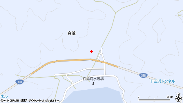 〒986-0201 宮城県石巻市北上町十三浜の地図