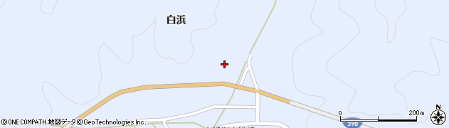 宮城県石巻市北上町十三浜周辺の地図