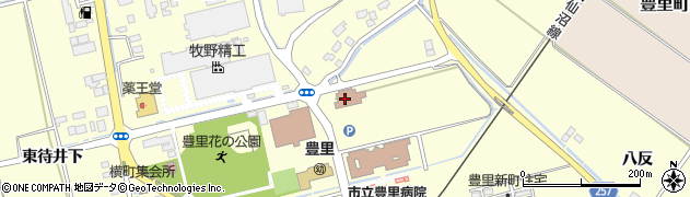 豊里多目的研修センター周辺の地図