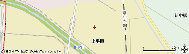 宮城県大崎市田尻大沢（上平柳）周辺の地図