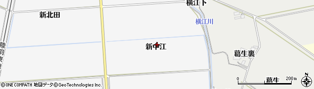 宮城県大崎市古川保柳（新中江）周辺の地図