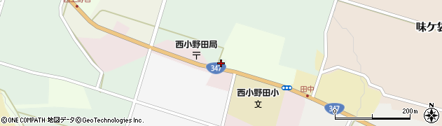 宮城県加美郡加美町上野目中ノ内前周辺の地図