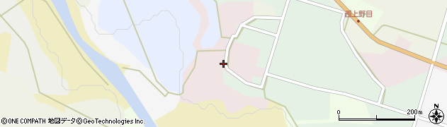 宮城県加美町（加美郡）上野目桑畑周辺の地図