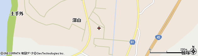 宮城県石巻市桃生町倉埣（新森笠）周辺の地図
