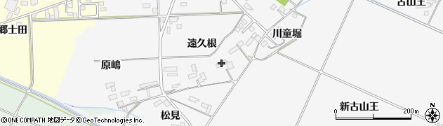 宮城県大崎市古川富長（遠久根）周辺の地図