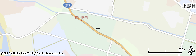宮城県加美郡加美町上野目指橋周辺の地図