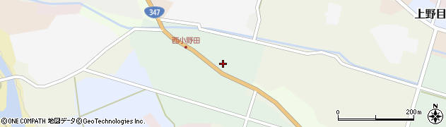 宮城県加美町（加美郡）上野目指橋周辺の地図
