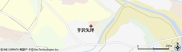 宮城県加美町（加美郡）芋沢矢坪浦周辺の地図