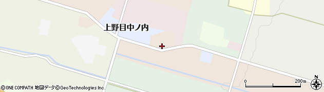 宮城県加美町（加美郡）上野目畑中（一番）周辺の地図