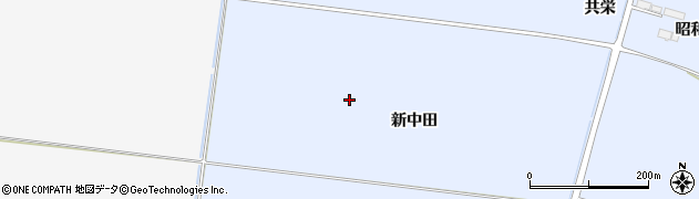 宮城県大崎市古川新田中田周辺の地図