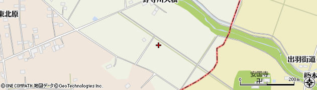 宮城県加美町（加美郡）下多田川（上野寺）周辺の地図