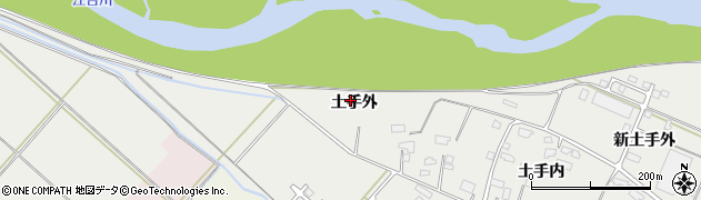 宮城県大崎市古川福浦（土手外）周辺の地図