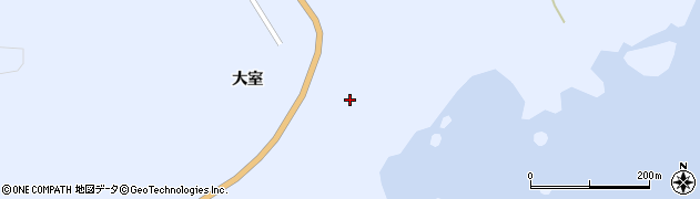 宮城県石巻市北上町十三浜猪の沢周辺の地図
