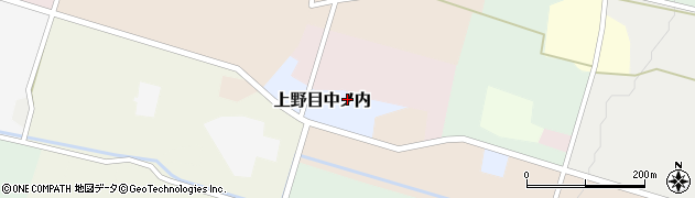 宮城県加美郡加美町上野目中ノ内5周辺の地図