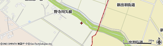 多田川周辺の地図
