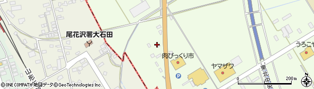 尾花沢レンタカー周辺の地図