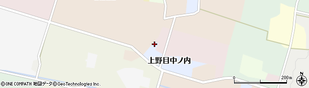 宮城県加美郡加美町上野目中ノ内2周辺の地図