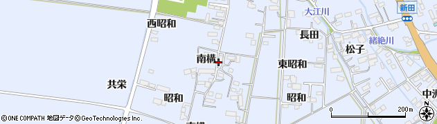 宮城県大崎市古川新田（中昭和）周辺の地図