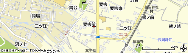 宮城県大崎市古川休塚要害前周辺の地図