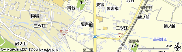 宮城県大崎市古川休塚（要害前）周辺の地図