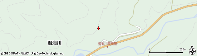 山形県鶴岡市温海川己周辺の地図