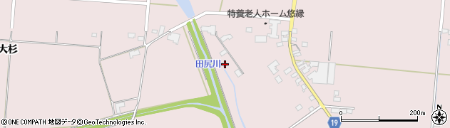 宮城県大崎市田尻御蔵112周辺の地図