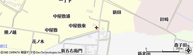 宮城県大崎市古川休塚（一丁下）周辺の地図
