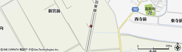 宮城県大崎市古川斎下（新田）周辺の地図