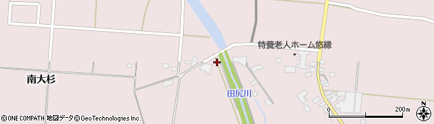 宮城県大崎市田尻（辻坊）周辺の地図