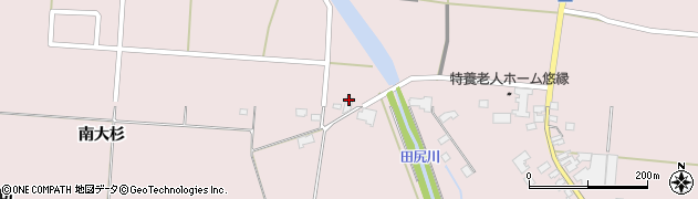 宮城県大崎市田尻薬師堂前周辺の地図