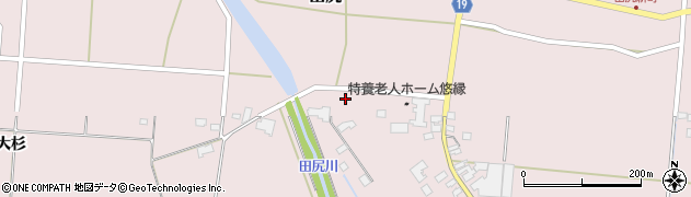 宮城県大崎市田尻御蔵1周辺の地図