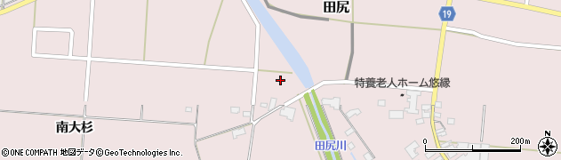 宮城県大崎市田尻上辻坊周辺の地図